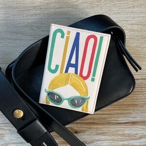 NWOT Anthropologie 'CIAO!' Passport Holder